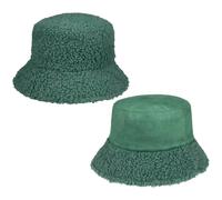 Cappello Reversibile Teddy Fur by Seeberger verde One Size