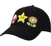 Cappello Ricamato Con Icone Di Super Mario