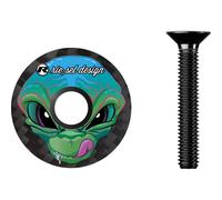 Cappello Riesel Design stem:cap alien Noir