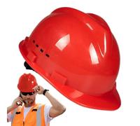 Cappello rigido da lavoro, comodo e ventilato | Protezione della testa ammortizzante, attrezzatura da costruzione per una maggiore sicurezza
