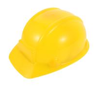 Cappello rigido in plastica gialla Casco da costruzione Copricapo di sicurezza