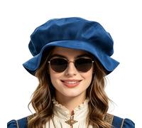 Cappello Rinascimentale Maschile,Un Costume da Cosplay Morbido e Vintage | In Stile Tudor Rinascimentale - Per Uomo, Donna, Cosplay, Ballo In Maschera, Festa Di Halloween Ed I Giorni Di Festività