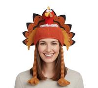 Cappello Ringraziamento Adulto - Copricapo Cosplay per il Ringraziamento,Cappello da Cosplay per le feste | Per sfilata Foto di Famiglia Festa Costume Festival Di Musica Mascarade Concerto