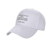 Cappello RIP Charlie Kirk La libertà Non è Gratuita, bisogna lottare per essa e difenderla. Cappellino da Baseball per Uomo e Donna, Regolabile, da Golf, da papà.