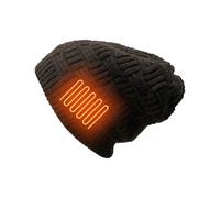 Cappello riscaldante: berretto invernale con temperatura regolabile, guscio, alimentato tramite USB, maglia a maglia con batterie ricaricabili, Goro termico elettrico per sport all'aria aperta