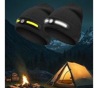 Cappello riscaldante lampada frontale ricaricabile con tessuto acrilico per uso