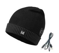 Cappello riscaldato invernale - Cappello riscaldante USB, ricaricabile resistente alle intemperie foderato in pile Comfort System che offre un supporto termico esteso | Barriera elettrica per il clima