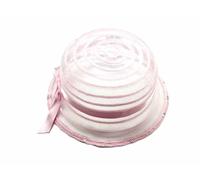 cappello rosa paillettes bambina elegante cerimonia bimba hat baby cildren