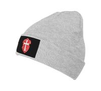 Cappello Running Crusader Knights Templar Cross Traspirante Cuffed Beanie Classico Berretto Invernale per Autunno Arrampicata Escursionismo