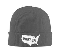 Cappello Running Wake Up America Moderno Berretto Corsa Unisex Berretto Invernale per Corsa Inverno Motociclismo