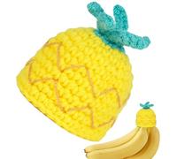 Cappello salva-banane, custode delle banane per la freschezza - Copertura riutilizzabile per conservare banane - per, copertura per, per di dimensioni standard carina all'uncinett