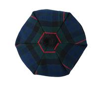 Cappello scozzese tradizionale Tam o' Shatner in lana acrilica Tammy Pom Pom Pom Taglia Unica Vari Tartans Beret Balmoral Flat Kilt Bonnet Jimmy Cappelli, Gunn Tartan, L/XL