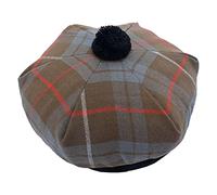 Cappello Scozzese Tradizionale Tam o' Shatner in Lana Acrilica Tammy Pom Taglia Unica Vari Tartans Beret Balmoral Flat Kilt Bonnet Jimmy Cappelli, Fraser Tartan, L/XL