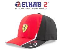 Cappello Scuderia Ferrari F1 Puma Cappellino Pilota Charles Leclerc ORIGINALE