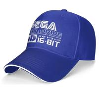 CAPPELLO SEGA MEGA DRIVE 16 BIT BERRETTO RETROGAMING UOMO MEN GENESIS CASUAL