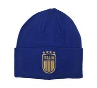 Cappello Skipper Blu con Ricamo, Prodotto Ufficiale FIGC Nazionale Italiana di Calcio, 253045 Blu