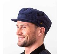Cappello skipper cap berretto bretone o marinaio realizzato in velluto a...