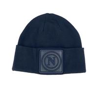 Cappello Skipper Maglia Liscia con Patch Pelle Ricamato 52% VI 30% PL 18% PA Enzo Castellano SSC Napoli 123470