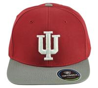 Cappello Snapback A Pannello Piatto Indiana Hoosiers NCAA Due Colori Per Bambini