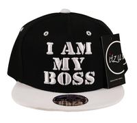 Cappello Snapback Baseball Unisex I AM MY BOSS Con Visiera Piatta Per Bambini