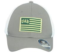 Cappello Snapback Curvo Grigio Bianco UAB Blazers Per Adulti Uomini