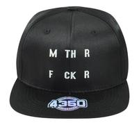 Cappello Snapback Piatto Bill M TH R F CK R MotherFker Novità 4350 District