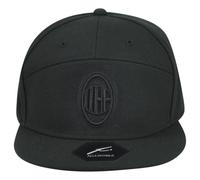 Cappello Snapback Piatto Nero AC Milan 1899 Italia Calcio