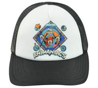 Cappello Snapback Piatto Trucker Mesh Nero Bianco Warner Bros Animaniacs