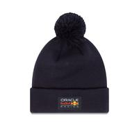 Cappello sportivo in maglia blu Red Bull Essential con pompon