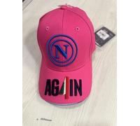 Cappello SSC Napoli E. Castellano Visiera Campione D’Italia Again AG4IN Fucsia