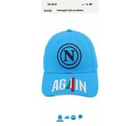 Cappello SSC Napoli E. Castellano Visiera Scudetto Campione D’Italia Again AG4IN
