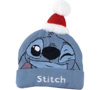 Cappello Stitch per Bambini e Ragazze, Morbido, Caldo ed Elastico, con Design Ufficiale, per Inverno, Protezione Vento e Freddo