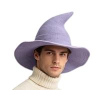 Cappello Strega Per Halloween Accessorio per la testa halloween lavorato a maglia | COPRIChef Costume da strega per donne e uomini sera festival mascherata carnevale p