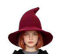 Cappello Strega Per Halloween Accessorio per la testa halloween lavorato a maglia | COPRIChef Costume da strega per donne e uomini sera festival mascherata carnevale p