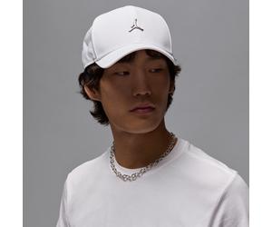 Cappello strutturato con Jumpman in metallo Jordan Rise - Bianco