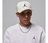 Cappello strutturato con visiera curva Jordan Rise - Bianco