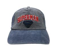 Cappello Superman Jeans One Size Regolabile 58 originale ufficiale DC Comics