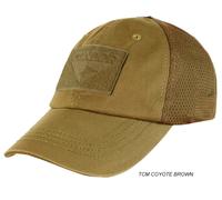 CAPPELLO TACTICAL MILITARE CON RETINA CONDOR COYOTE BROWN AMERICANO