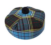 Cappello Tam O' Shanter Berretto Balmoral Tartan Da Uomo