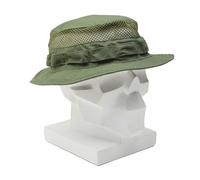 Cappello tattico Boonie MFH mimetico con passanti in rete MOLLE cappello da...