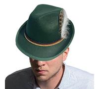 Cappello Tedesco per Oktoberfest Festa della Birra - Cappello Cosplay in Tessuto Non Tessuto | Accessorio per Costume Oktoberfest, Copricapo da Festa per Adulti, Teatro, Role Play, Festival, Hallow