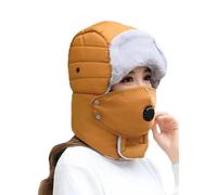 Cappello Termico Con Maschera Con Valvola Di Respirazione Staccabile, Maschera Invernale Antivento, Abbigliamento Resistente Per Il Freddo Con Cinturino Regolabile, Calore A 360° Per Uomo E Donna (#6)