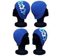 CAPPELLO Termico Da Nuoto Aperto Classico Femminile A Fiori Rimini Bubble CHEX