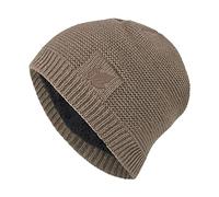 Cappello termico in pile Kint per le donne Beanied Chunky Men Unisex Solid Outdoor Hat Knitting Hat Winter Plush Warm Knit Hat Black Cap Cap Cap Women, cachi, Taglia unica