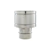 CAPPELLO TERMINALE A BOTTE ANTIVENTO DAL Ø60 AL Ø200