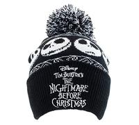Disney Berretto The Nightmare Before Christmas Basic Pom Nero Taglia Unica