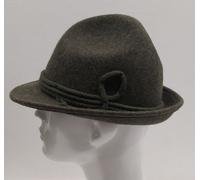 CAPPELLO TIROLESE FELTRO LANA VERDE LODEN Made in Italy