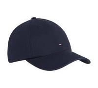 Cappello Tommy Jeans 6 Panel Soft Cap Con Visiera Cotone Blu Scuro