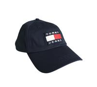 Cappello Tommy Jeans Aw0aw14601 Baseball Hat Unisex Cotone Blu