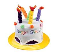 Boland- Cappello Torta Happy Birthday, Multicolore, 500936